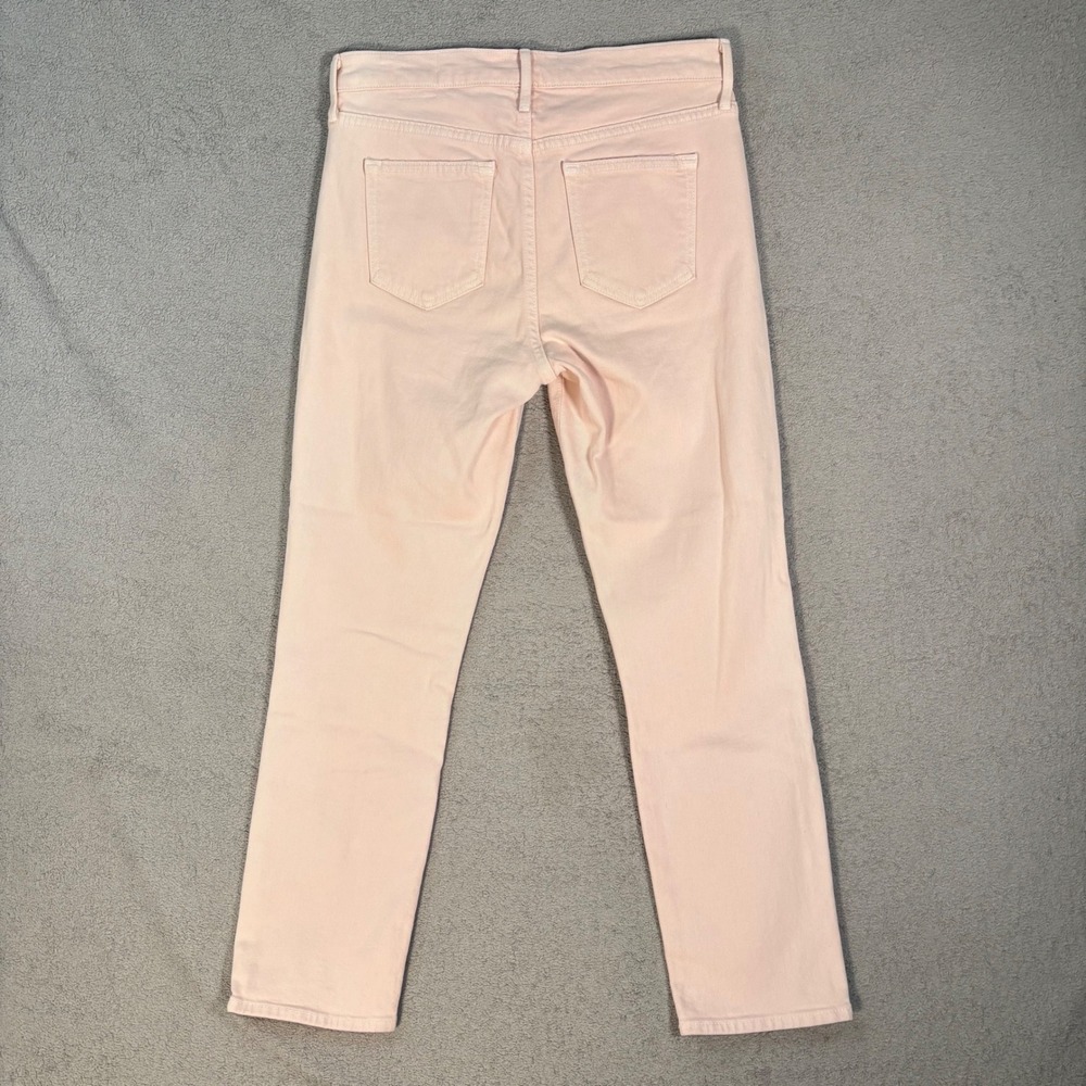 Vince Skinny Crop Jeans Size 29 Tulip Pink Cotton Elastane Soft Pink‎ Denim - Picture 2 of 16